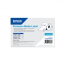 Рулон с вырубными этикетками Epson Premium Matte Label 76 x 51mm. 650 lab (C33S045534)