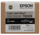 Картридж Epson T850900 UltraChrome HD ink 80мл светло-серый (C13T850900)