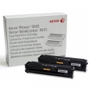 Тонер-картридж XEROX Phaser 3020/WC 3025 1.5K упаковка 2 шт (106R03048)