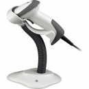 Сканер штрих-кода Mindeo 2230 AT Plus VOYAGER, ручной, 1D Laser, подставка, USB, белый (MD2230AT+)