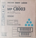 Тонер Ricoh тип MP C8003 голубой, 26к. (842195)
