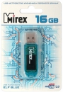 Флеш накопитель 16GB Mirex Elf, USB 2.0, Синий (13600-FMUBLE16)