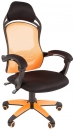 Игровое кресло Chairman game 12 чёрное/оранжевое (00-07016631)