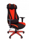 Игровое кресло Chairman game 14 чёрное/красное (00-07022220)