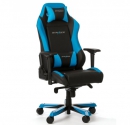 Игровое кресло DXRacer Iron чёрно-синее (OH/IS11/NB)