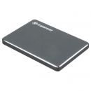 Внешний жесткий диск 1TB Transcend StoreJet 25C3, 2.5, USB 3.0, Extra Slim, стальной, серый (TS1TSJ25C3N)