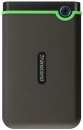 Внешний жесткий диск 1TB Transcend StoreJet 25M3S, 2.5, USB 3.0, резиновый противоударный, серый (TS1TSJ25M3S)