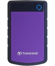 Внешний жесткий диск 4TB Transcend StoreJet 25H3P, 2.5, USB 3.0, противоударный, черный/фиолетовый (TS4TSJ25H3P)