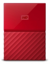 Внешний жесткий диск 4TB Seagate Western Digital WDBUAX0040BRD-EEUE, My Passport 2.5, USB 3.0, красный (WDBUAX0040BRD-EEUE)