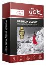 Фотобумага Premium SOK глянцевая, формат А6, плотность 240г/м2, 10 листов (SA6240010GP)