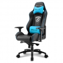 Игровое кресло Sharkoon Shark Skiller SGS3 чёрно-синее (SKILLER SGS3 BK/BU)