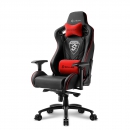 Игровое кресло Sharkoon Shark Skiller SGS4 чёрно-красное (SKILLER SGS4 BK/RD)