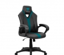 Игровое кресло ThunderX3 YC1-BC чёрно-голубое, экокожа (TX3-YC1BC)