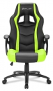Игровое кресло Sharkoon Shark Skiller SGS1 чёрно-зелёное (SKILLER-SGS1-BK/GN)